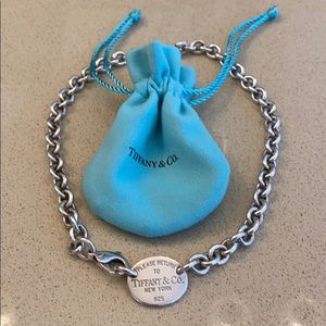 Tiffany & Co. Sterling silver necklace.